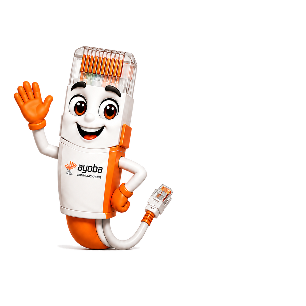 Aya — the Ayoba Communications mascot